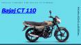 Bajaj CT 110 -  Price, Mileage, And Technical Specifications PowerPoint PPT Presentation