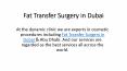 Fat Transfer Surgery in Dubai PowerPoint PPT Presentation