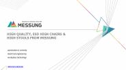 HIGH QUALITY, ESD HIGH CHAIRS &HIGH STOOLS FROM MESSUNG