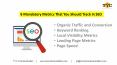 6 Mandatory Metrics That You Should Track In SEO PowerPoint PPT Presentation