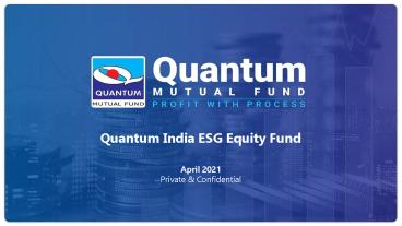 Quantum India ESG Equity Fund