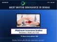 Best Motor Insurance in Dubai PowerPoint PPT Presentation