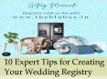 10 Expert Tips for Creating Your Wedding Registry