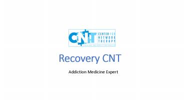 Ketamine withdrawal and treatment clinic in New Jersey - Recovery CNT