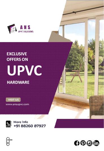 ANS UPVC Solution Exclusive OFFERS On UPVC Hardware