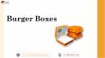 Burger Boxes with Printed logo & Design in Texas, USA