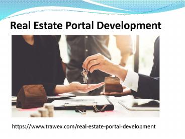 Real Estate Portal Development