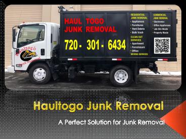 Haultogo Junk Removal - Ultimate Solution for Junk Removal