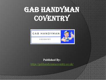 GAB Handyman Coventry
