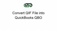 How to Convert QIF to QBO File?
