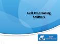 Grill Type Rolling Shutters Suppliers  in UAE, Grill Type Rolling Shutters in Dubai - MAK Automatic Doors PowerPoint PPT Presentation
