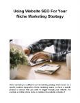 Using Website SEO For Your Niche Marketing Strategy PowerPoint PPT Presentation