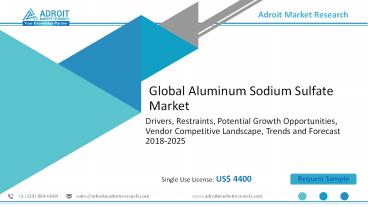 Aluminum Sodium Sulfate Market Growth with Challenges, Standardization, Competitive Market Share and Top Players 2020