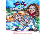 Reception Caricature Artist