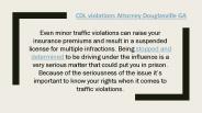 CDL violations Attorney Douglasville GA