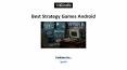 Best Strategy Games Android PowerPoint PPT Presentation