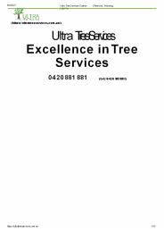 Ultra Tree Services