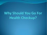 Regular Medical Health Checkup