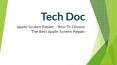 Apple Screen Repair Alexandria | Tech Doc