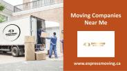 Moving Companies Near Me