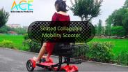 Seated Collapsible Mobility Scooter