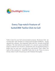 SuiteCRM Twilio Click to Call