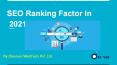 SEO Ranking Factor In 2021 PowerPoint PPT Presentation