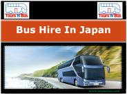 Bus Hire In Japan
