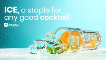 Ice. A stapple of Cocktail