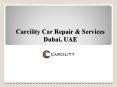 Carcility Car Repair & Services PowerPoint PPT Presentation