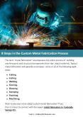 8 Steps in the Custom Metal Fabrication Process PowerPoint PPT Presentation