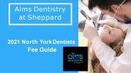 2021 North York Dentists Fee Guide