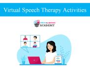 Virtual Speech Therapy Activities