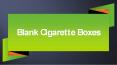 Artistic Cigarette Boxes Wholesale PowerPoint PPT Presentation