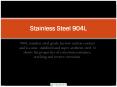 Stainless Steel 904L PowerPoint PPT Presentation