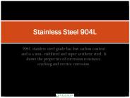 Stainless Steel 904L