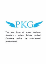 Private Limited Company Registration in Delhi