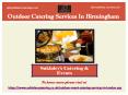 Top Outdoor Catering Services In Birmingham PowerPoint PPT Presentation