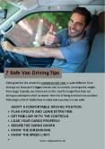7 Safe Van Driving Tips PowerPoint PPT Presentation