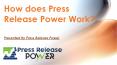 How does Press Release Power Work? PowerPoint PPT Presentation