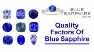 Quality Factors of Blue Sapphire