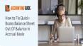 How To Fix QuickBooks Balance Sheet Out of Balance in Accrual Basis PowerPoint PPT Presentation