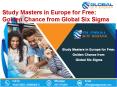Study Masters in Europe for Free: Golden Chance from Global Six Sigma PowerPoint PPT Presentation