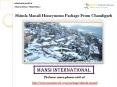 Shimla Manali Honeymoon Tour Packages PowerPoint PPT Presentation