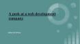 A Peek at a Web Development Company PowerPoint PPT Presentation