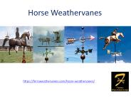 Horse Weathervanes
