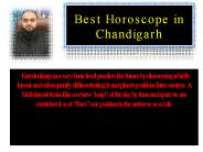 Best Horoscope in Chandigarh