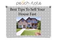 Sell Your House Fast: Tips That You Should Follow