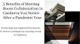 5 Benefits of Meeting Room Collaboration in Canberra You Notice After a Pandemic Year PowerPoint PPT Presentation