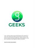 geeks PowerPoint PPT Presentation